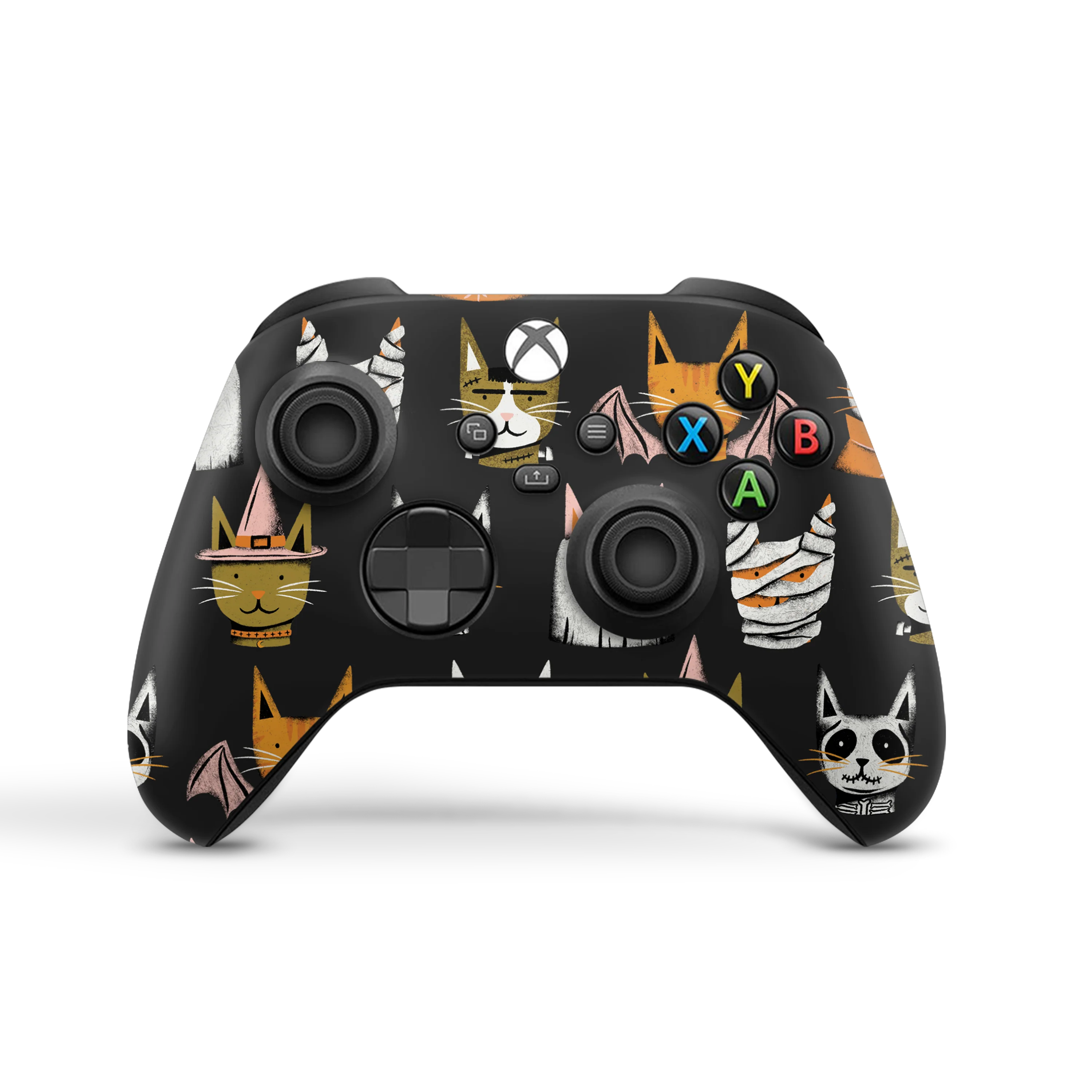 Xbox Series X/S Controller Skin Spooky Cats