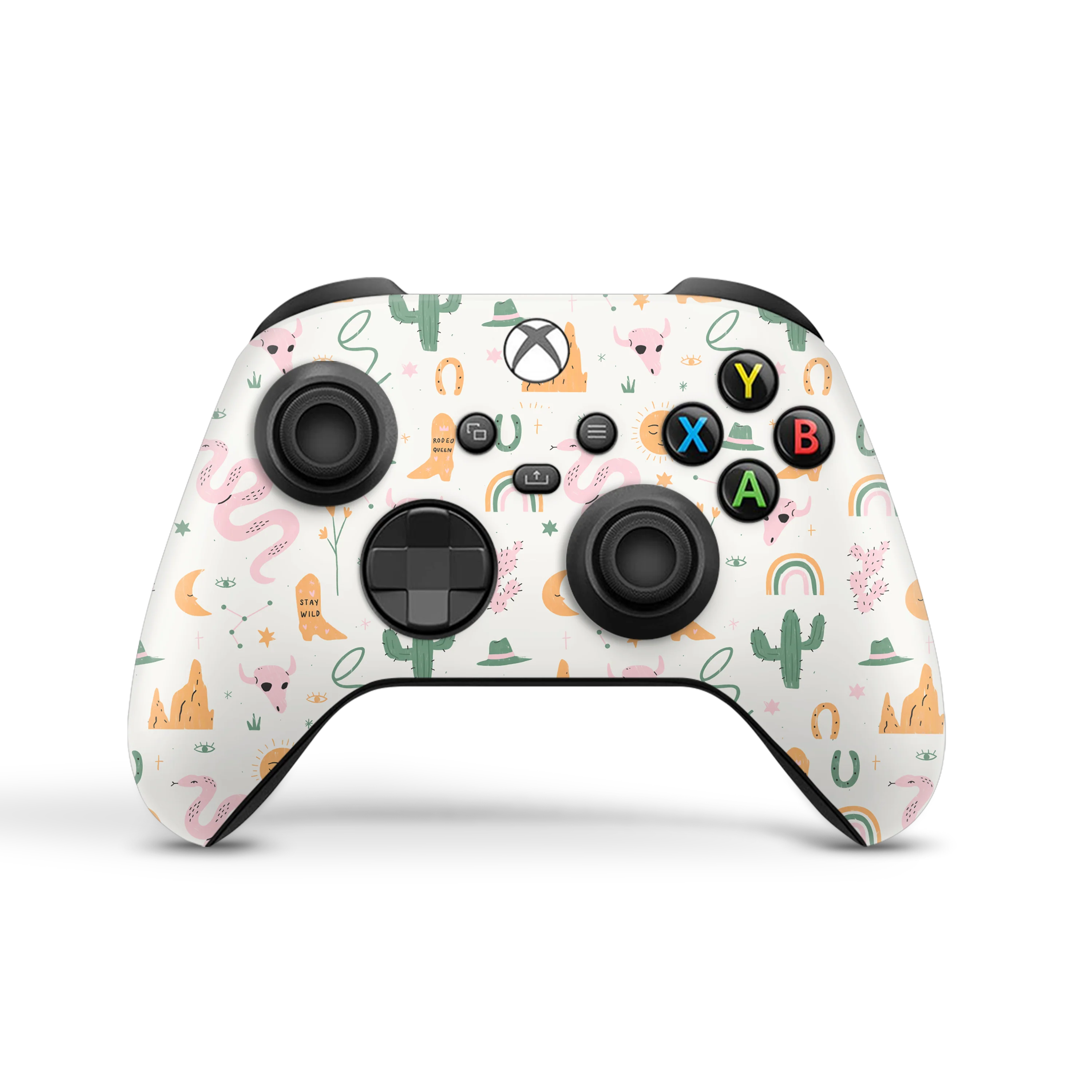 XBox Series XS Controller Skin Wildwest Pattern